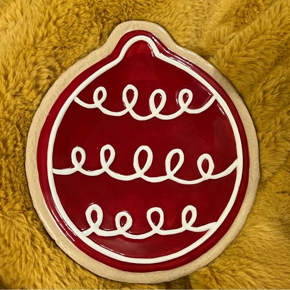 Fitz & Floyd CLASSICS SANTA'S KITCHEN ORNAMENT PLATE Christmas Cookie Dish - Picture 1 of 3